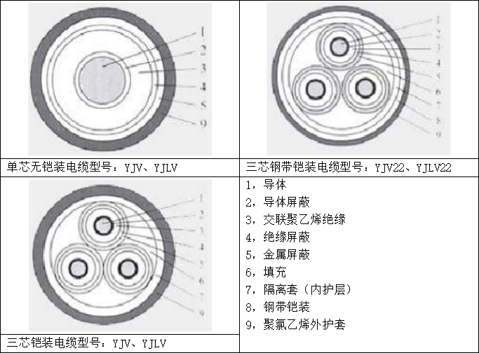 YJV22（交聯(lián)聚乙烯絕緣鋼帶鎧裝聚氯乙烯護(hù)套）電力電纜線技術(shù)參數(shù)詳解與技術(shù)開發(fā)趨勢(shì)